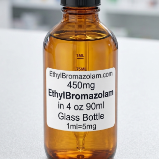 Solution || 1ml = 5mg || Huge long lasting 4oz 90ml 450mg EthylBromazolam PG Solution